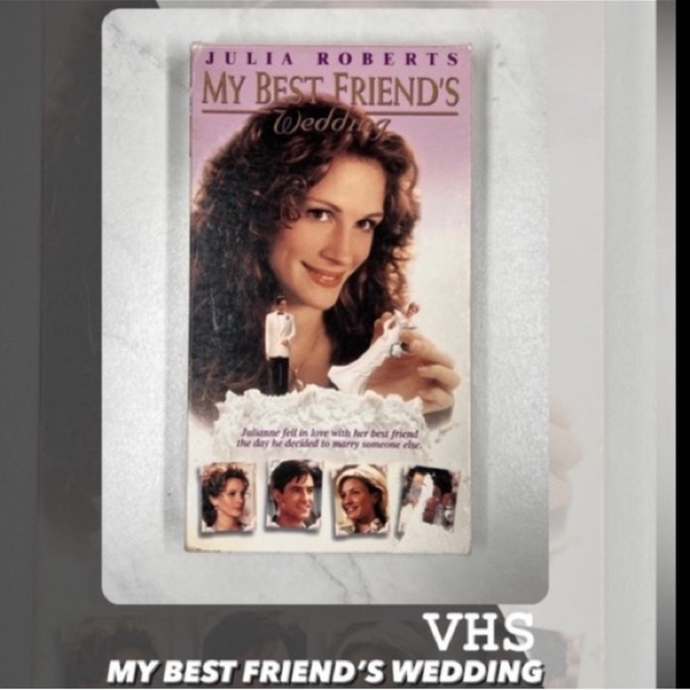 EUC My Best Friend's Wedding (1997) VHS